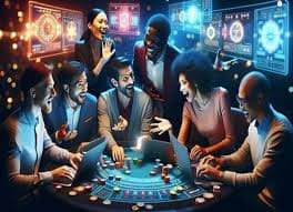 Dealer langsung Qiu Qiu di studio HD alfa togel dengan meja profesional
